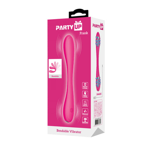 Party Up Frank Bendable Vibe 17.1 cm Bendable Vibrator VIBRATORS