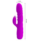 Party Up Bob Thrusting Vibe 25 cm Rabbit Vibrator > Vibrators > Ladies > Rabbit