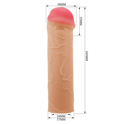 Party Up Oscar 1 Inch Extender Sleeve - 1 Inch Penis Extender Sleeve SLEEVES