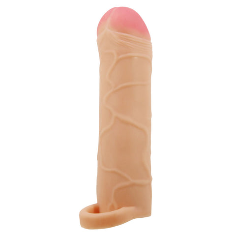 Party Up Owen 1 Inch Extender Sleeve with Ball Strap - 1 Inch Penis Extender Sleeve SLEEVES