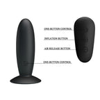 Pretty Love Mr. Play (Black) – Remote-Controlled Silicone Vibrating Anal Plug > Anal Range > Vibrating Butt Plugs