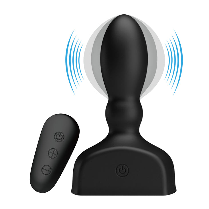 Mr. Play Inflatable Anal Plug – Multi-Speed Vibrating Adjustable Butt Plug > Anal Range > Tunnel and Stretchers