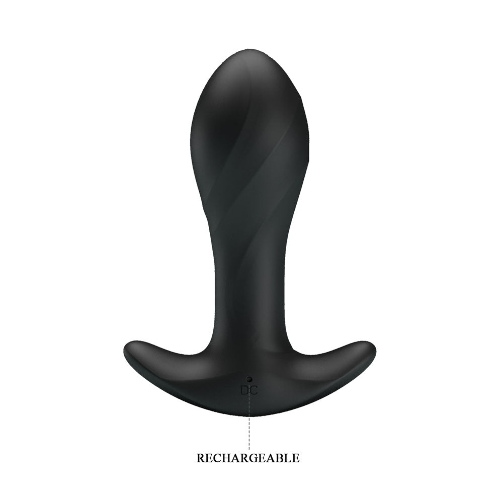 Party Up Keith Vibrating Butt Plug - 10.5 cm Anal Toy with 12 Vibration Functions > Anal Range > Vibrating Butt Plugs