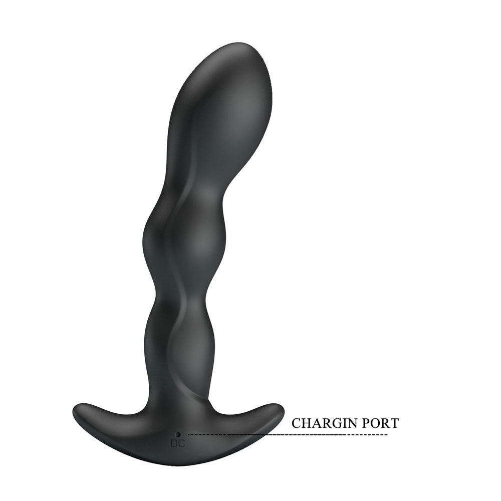 Party Up Jim Vibrating Butt Plug 14.5 cm USB Rechargeable Prostate Massager Prostate Tools