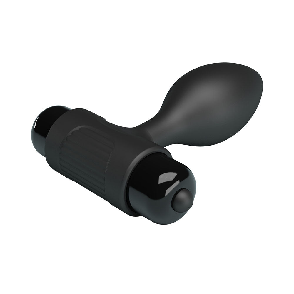 Party Up KEN (Black) – 8.6 cm Vibrating Butt Plug > Anal Range > Vibrating Butt Plugs