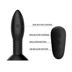 Mr Play Rotation Beads Anal Plug Beaded Butt Plug with Wireless Remote > Anal Range > Vibrating Butt Plugs