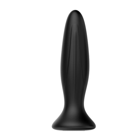 Mr Play Vibrating Anal Plug Silicone Waterproof Black > Anal Range > Vibrating Buttplug