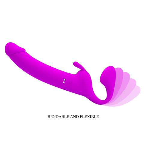 Party Up Oliver Strapless Strap-On 28.3 cm USB Rechargeable Strapless Strap-On STRAP-ONS