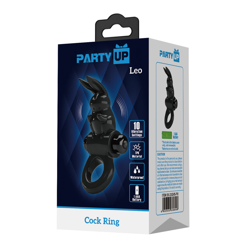 Party Up Larry Vibrating Cock Ring for Intense Pleasure and Exciting Experiences COCK RINGS