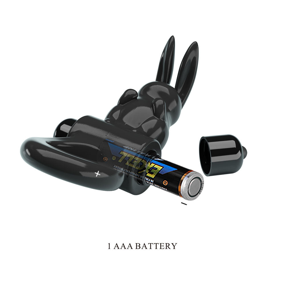 Party Up LEO (Black) – Vibrating Rabbit Cock Ring > Cock Ring > Vibrating