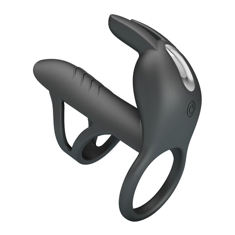 Party Up Mark Vibrating Penis Sleeve USB Rechargeable Cock Sleeve COCK RINGS