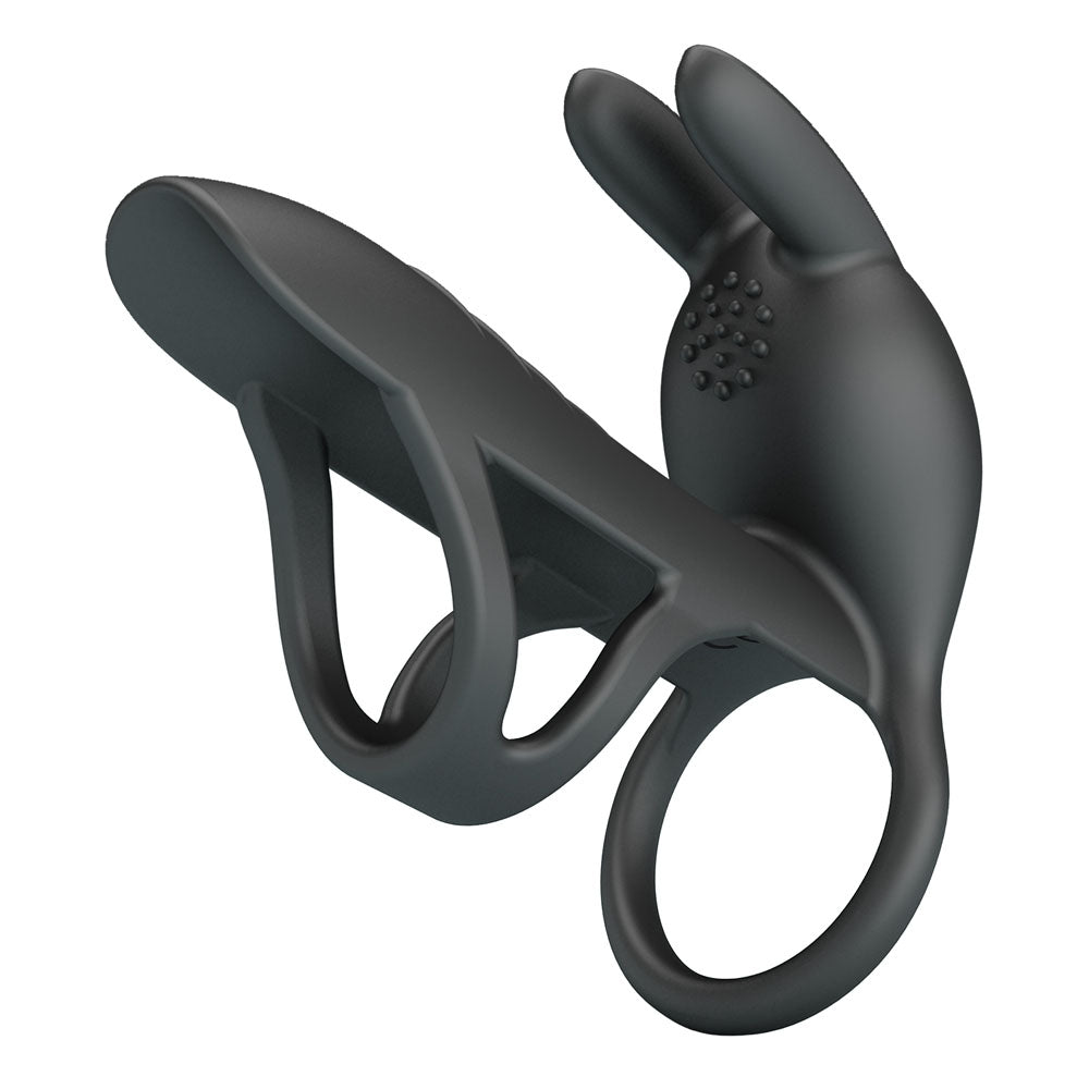 Party Up Mark Vibrating Penis Sleeve USB Rechargeable Cock Sleeve COCK RINGS