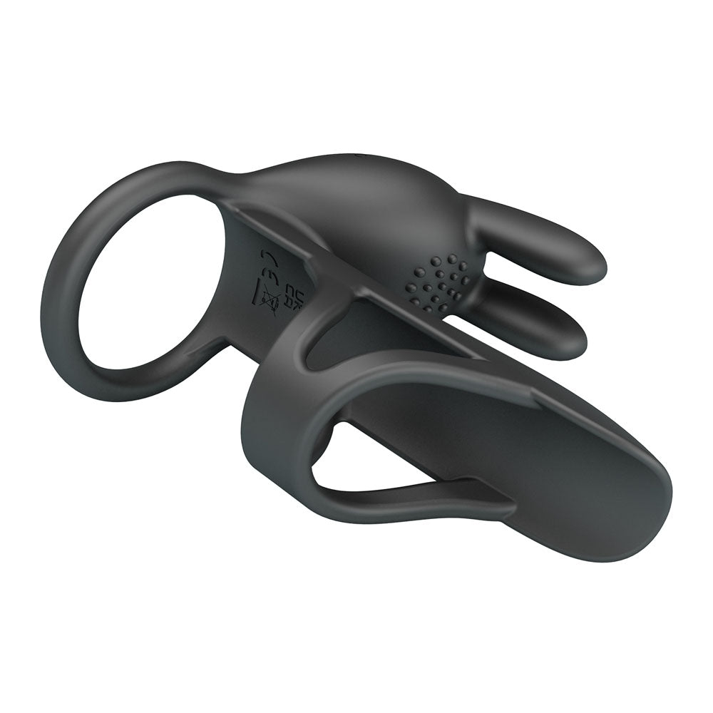 Party Up Mark Vibrating Penis Sleeve USB Rechargeable Cock Sleeve COCK RINGS