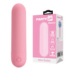 Party Up Henry Mini (Black) – USB Rechargeable 8cm Bullet Vibrator Pink > Vibrators > Mini Vibrators