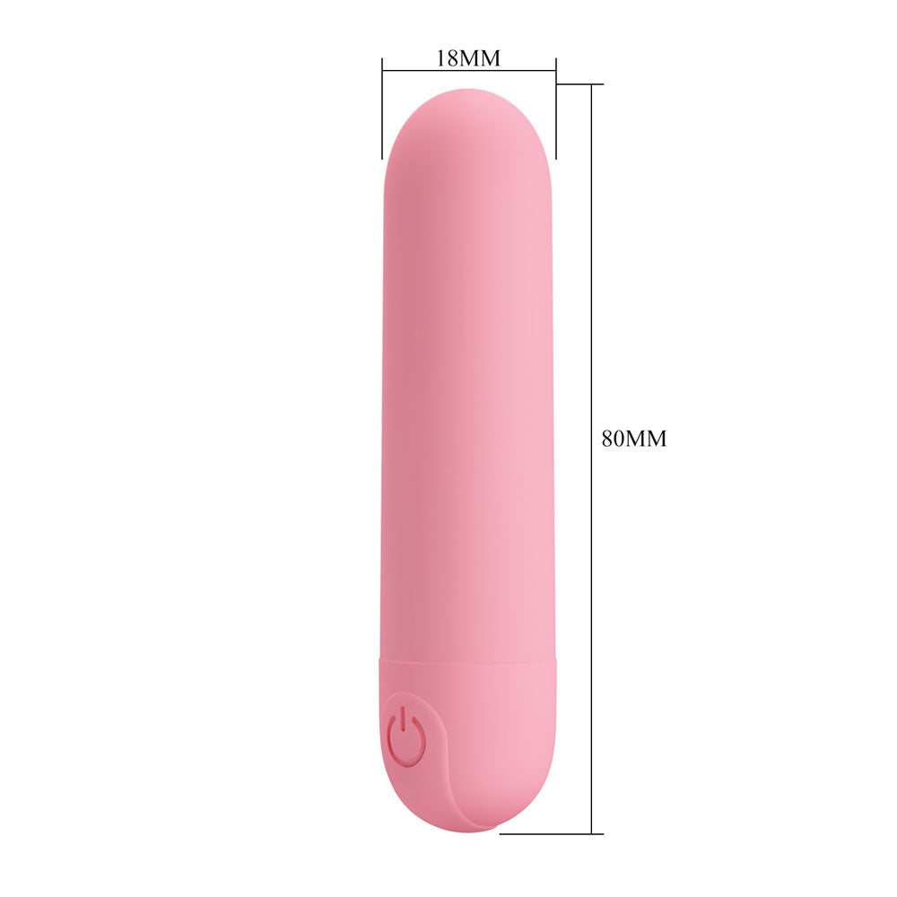 Party Up Henry Mini (Black) – USB Rechargeable 8cm Bullet Vibrator > Vibrators > Mini Vibrators