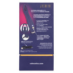 Chic Jasmine Navy Blue 6.25 Inch Dual Motor Silicone Vibrator with 10 Speeds and Rechargeable Purple > Vibrators > Standard Vibrators