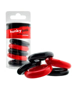 Hunkyjunk Jacker Stack Five Piece Stackable TPR Cock Rings Default Title > Cock Ring > Sets