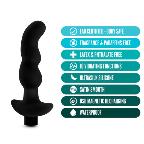 Anal Adventures Platinum Silicone Prostate Massager 03 > Anal Range > Prostate Massagers