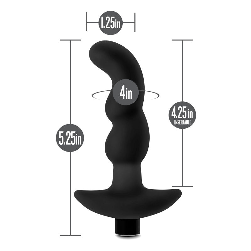 Anal Adventures Platinum Silicone Prostate Massager > Anal Range > Prostate Plugs
