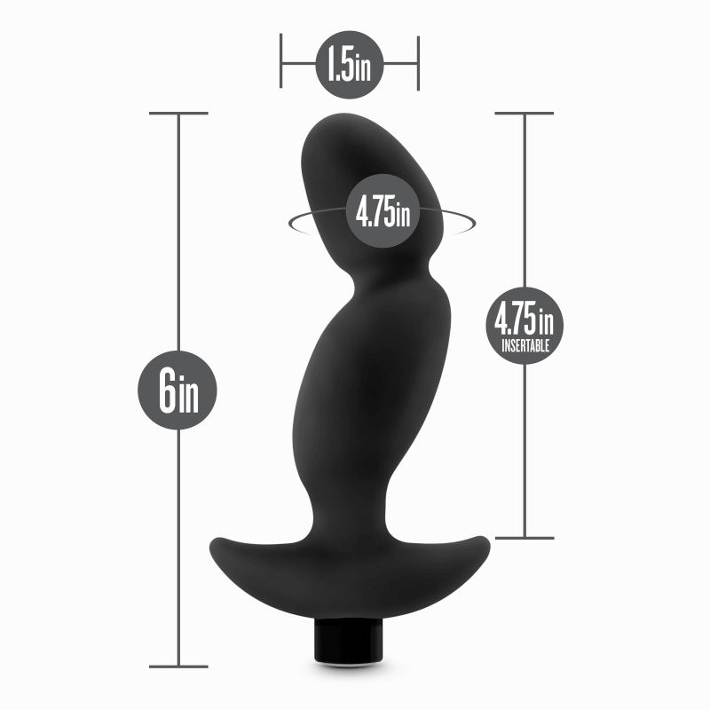 Anal Adventures Vibrating Silicone Prostate Massager Secondary image