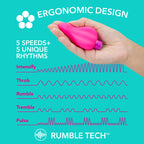 Aria Epic AF Fuschia Stimulator > Vibrators > Finger Vibrators