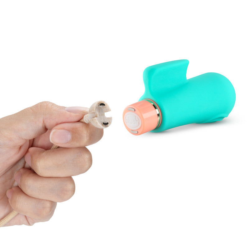 Aria Sensual Af Teal Usb Stimulator > Vibrators > Finger Vibrators