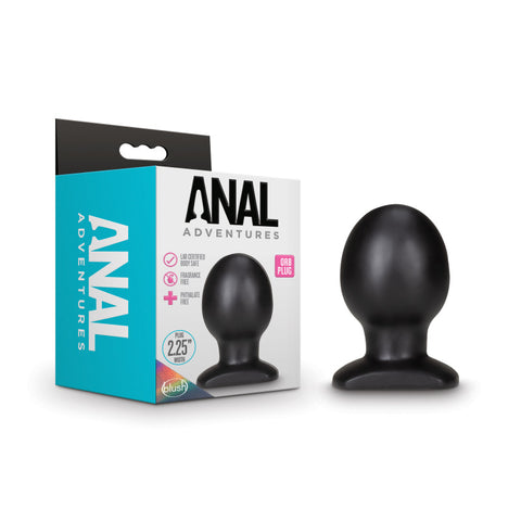 Anal Adventures Orb Plug Black Butt Plugs
