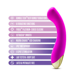 Aria Bangin' AF -  18.4 cm USB Rechargeable Vibrator