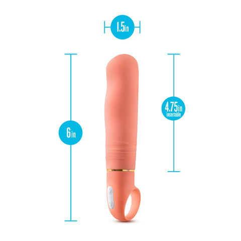 Aria Smokin' Af Coral 15.2 cm Vibrator Vibrators