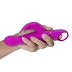 Aria Naughty AF Plum 18.4 cm Butterfly Vibrator > Vibrators > Ladies > Rabbit