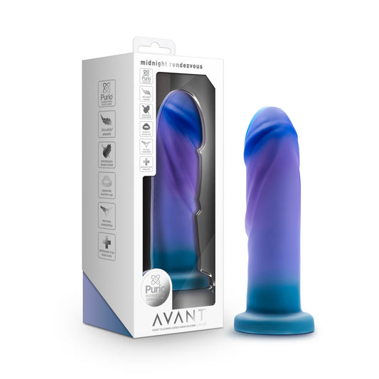 Avant - Midnight Rendezvous - Ocean  19 cm Dildo