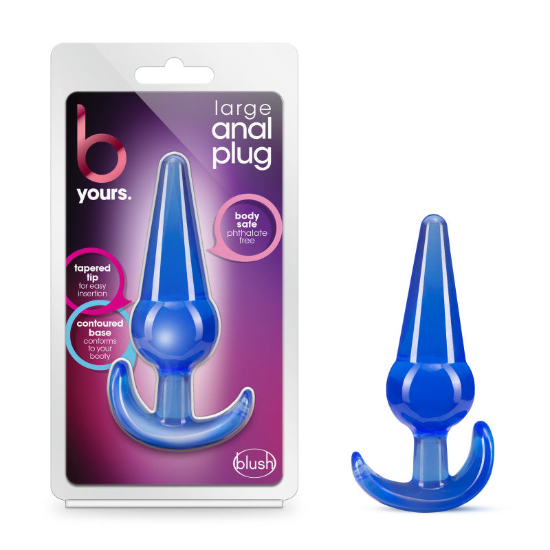 B Yours Large Anal Plug – Smooth Tapered Tip Comfortable Stretching Toy > Anal Range > Butt Plugs