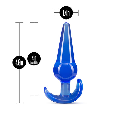 B Yours Large Blue Anal Plug for Comfortable Stretching > Anal Range > Butt Plugs