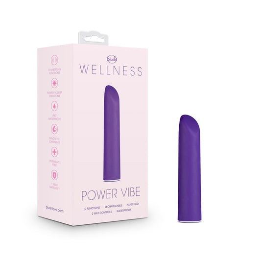 Wellness Power Vibe -  10.1 cm USB Rechargeable Bullet