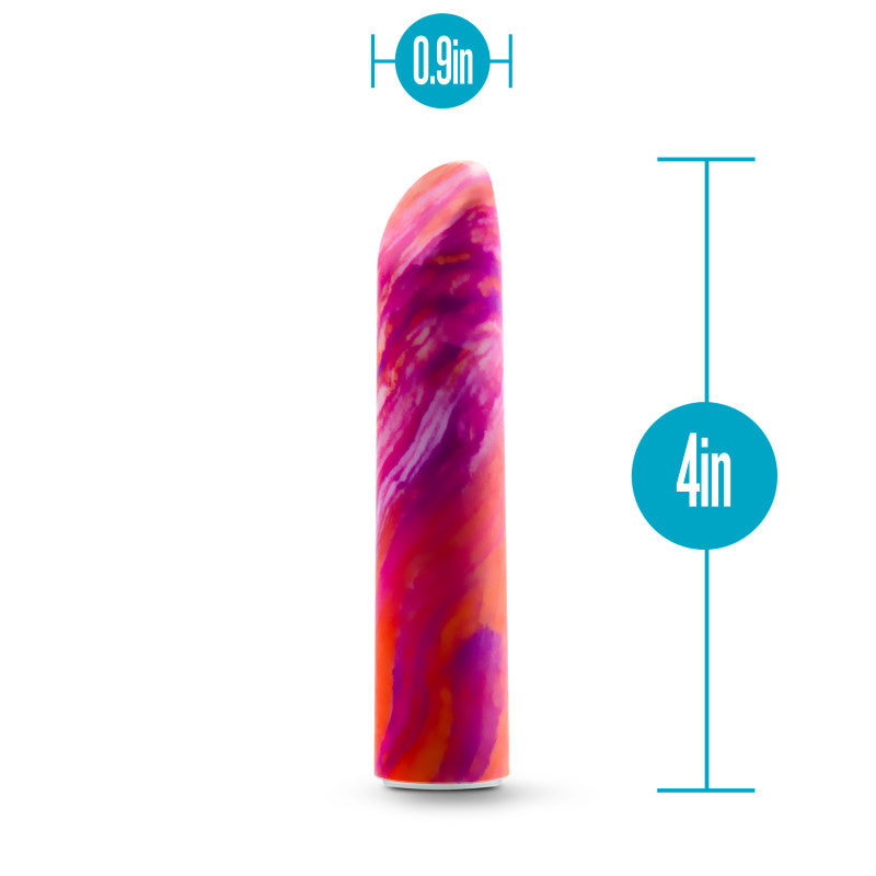 Limited Addiction Fiery Power Vibe Coral Mini Vibrator with Rumble Tech > Vibrators > Mini Vibrators