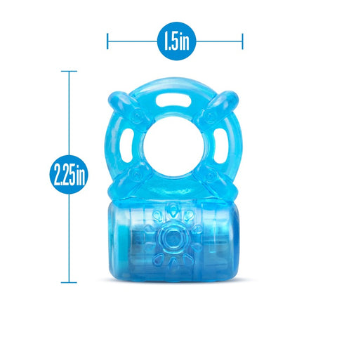 Stay Hard Rechargeable 5 Function Cock Ring - USB Vibrating Ring Cock Rings Vibrating