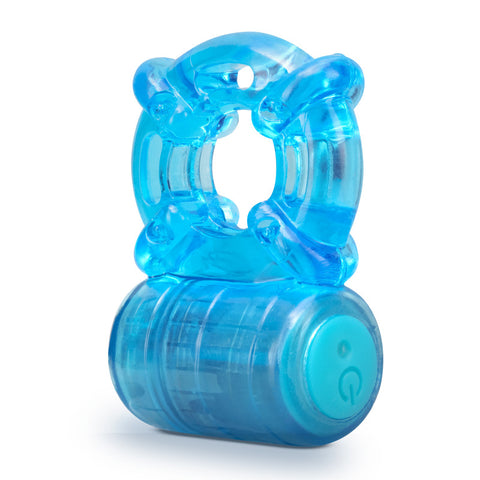 Stay Hard Rechargeable 5 Function Cock Ring - USB Vibrating Ring Cock Rings Vibrating