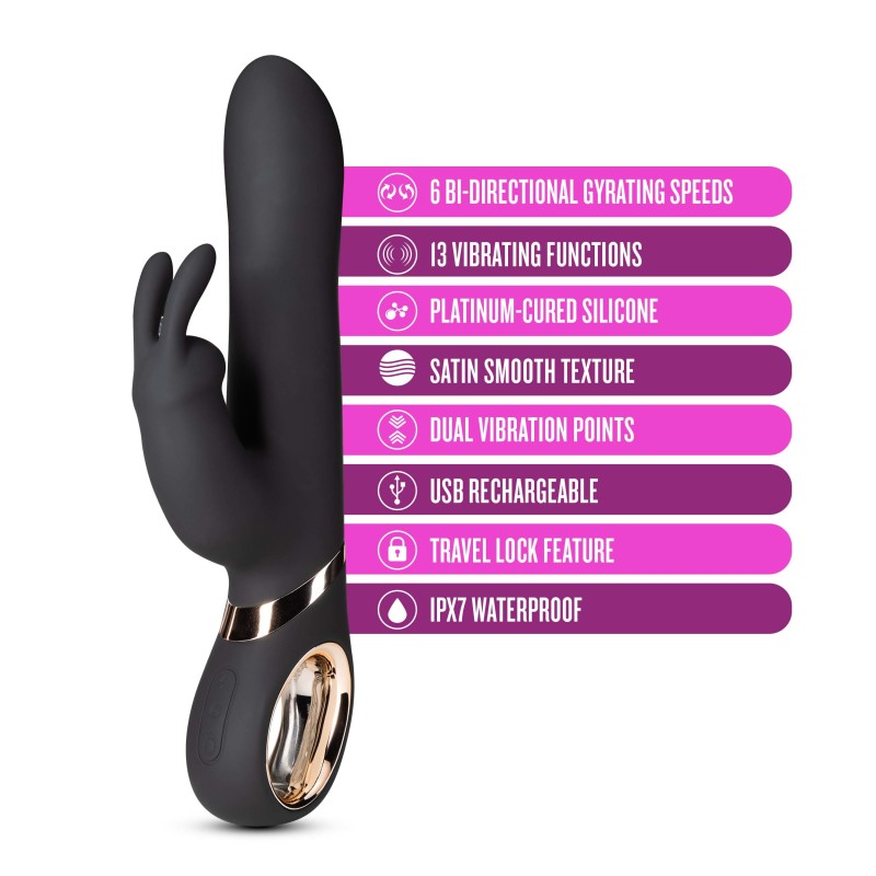 Lush Victoria -  22.9 cm (9'') USB Rechargeable Rabbit Vibrator