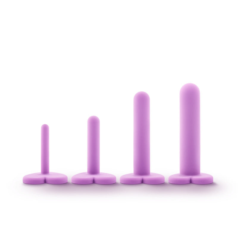 Wellness Silicone Vaginal Dilator Kit 4-Piece Set Purple > Sex Toys > Dilators