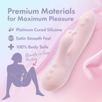 Play With Me Fairy Submersible Flutter Rabbit Vibrator 4.5" insertable > Vibrators > Ladies > Rabbit