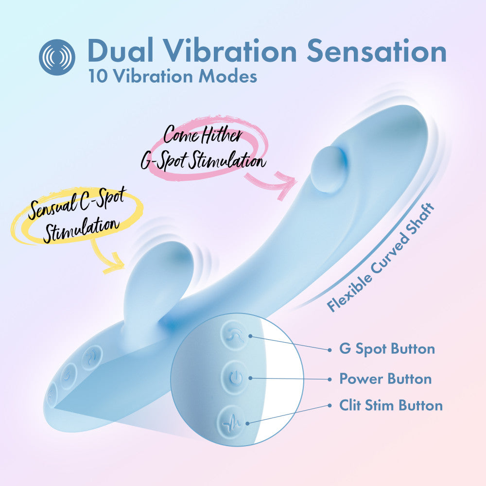 Play With Me Moondust Magic Rabbit Vibrator > Vibrators > Ladies > Rabbit