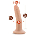 Dr. Skin Dr. Lucas – 14cm Realistic Silicone Dildo with Suction Cup > Dildos > Slim Dildos