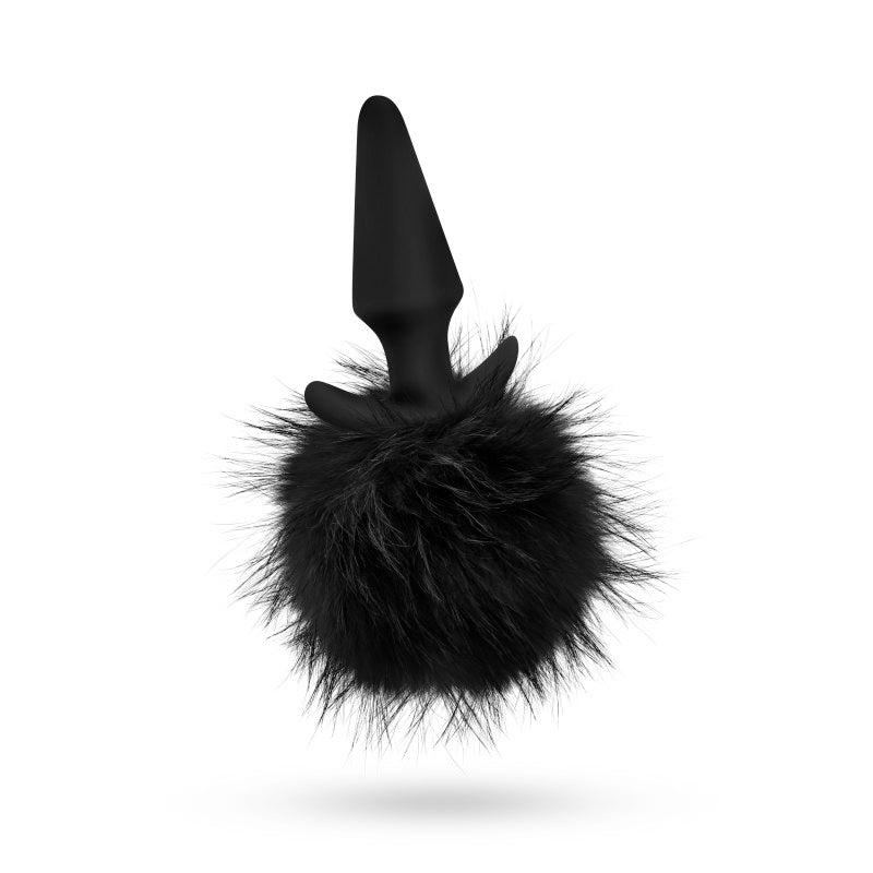Anal Adventures Platinum Rabbit Tail Plug (6.75 Inch) > Anal Range > Tail Butt Plugs