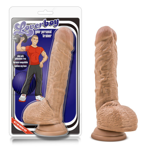 Loverboy Your Personal Trainer Dong 22.9 cm Length 1.5 cm Diameter – Dong Brown > Dildos > Large Dildos