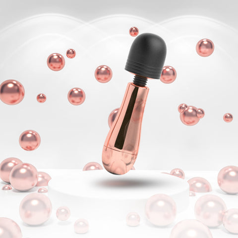 Lush Chloe Mini Massager Wand in Rose Gold Electric Massager