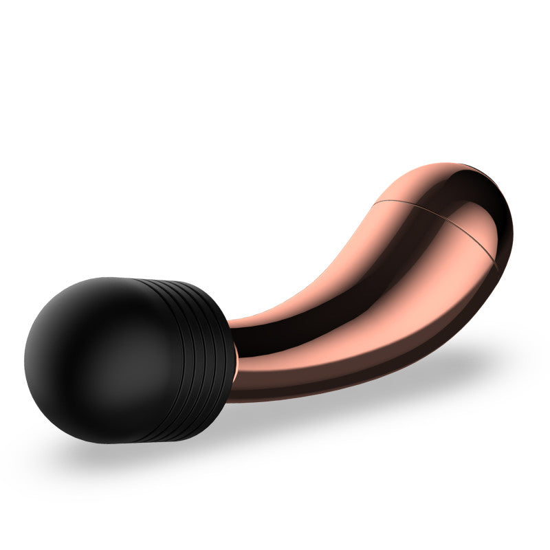 Lush Callie USB Rechargeable Mini Massager Wand with Rose Gold Accents Compact Design > Sex Toys > Mini Massagers
