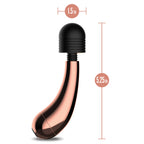 Lush Callie USB Rechargeable Mini Massager Wand with Rose Gold Accents Compact Design > Sex Toys > Mini Massagers