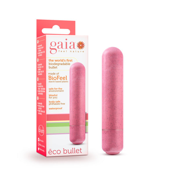 Gaia Eco Bullet - Coral  8.9 cm (3.5'') Bullet