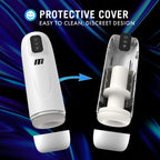 M for Men Robo-Bator White Vibrating Male Masturbator Toy > Sex Toys For Men > Masturbators > Vibrating