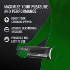 M for Men Master Blaster Automatic Male Masturbator Black > Sex Toys For Men > Masturbators > Vibrating